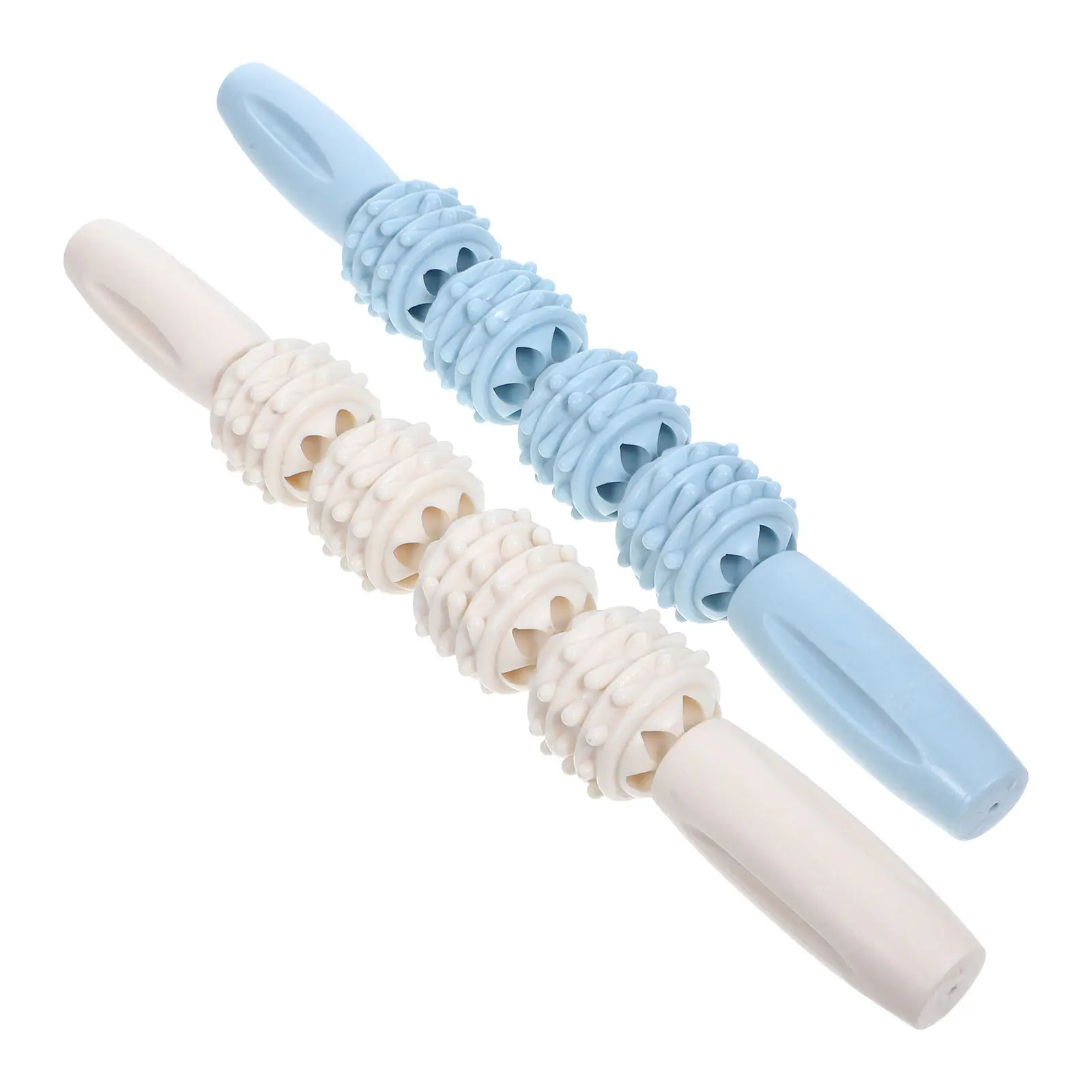 

2 шт. массажные роликовые палочки для расслабления мышц ног, стоп, шеи, спины и улучшения кровообращения, инструмент для массажа ног