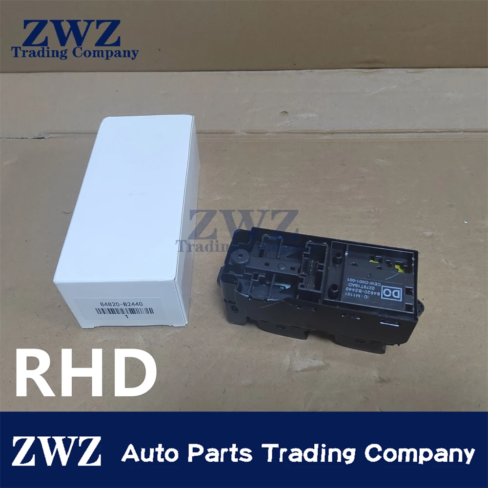 Original RHD Master Power Window Regulator Switch Assy For Toyota Daihatsu TANTO LA610S WAKE LA700S 84820-B2440 84820B2440