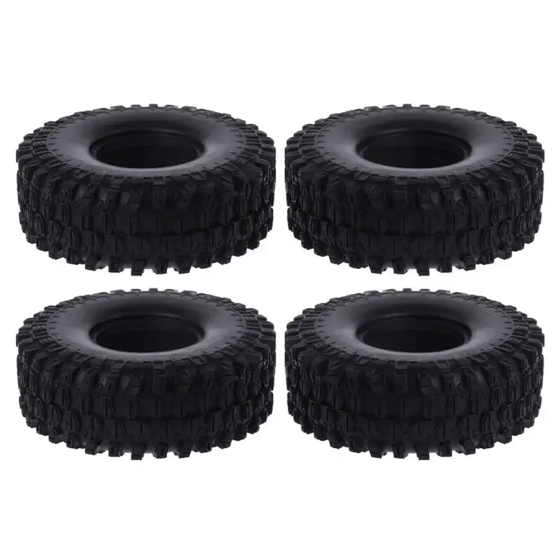 

4pcs 1/10 RC Cars Rubber Tires 1.9inch 120*42mm Wheel Tyres for 1:10 Rock Crawler Axial SCX10 II 90046 RR10 WRAITH Traxxas TRX4