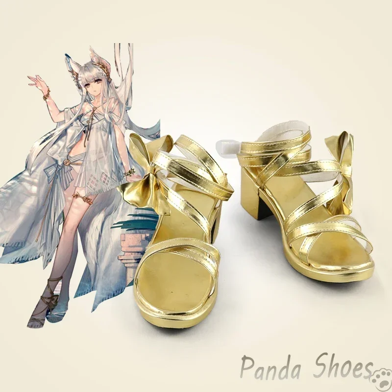 

Game Arknights Platinum Cosplay Shoes Anime Cos Comic Cosplay Costume Prop Shoes for Con Halloween Party