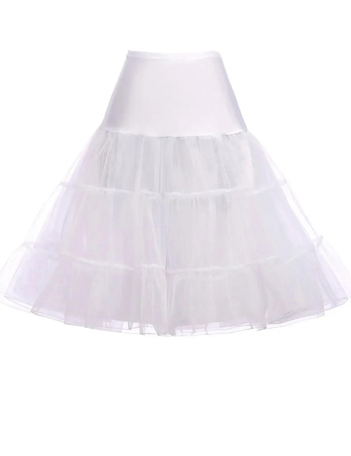 Jaren '50 Petticoat Rok Rockabilly Jurk Hoepelrok Tutu Onderrokken voor Vrouwen Óюб libre