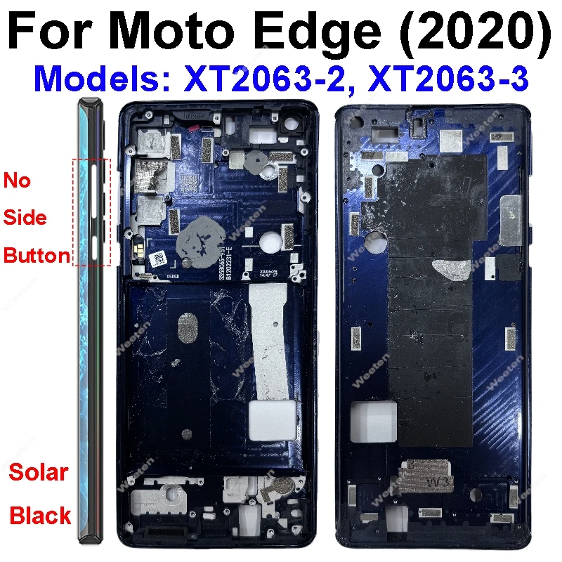 Middle Frame For Motorola Moto Edge Plus Edge S Pro Edge 20 Pro Edge S30 Middle Frame Housing LCD Front Frame Bezel Repair Parts