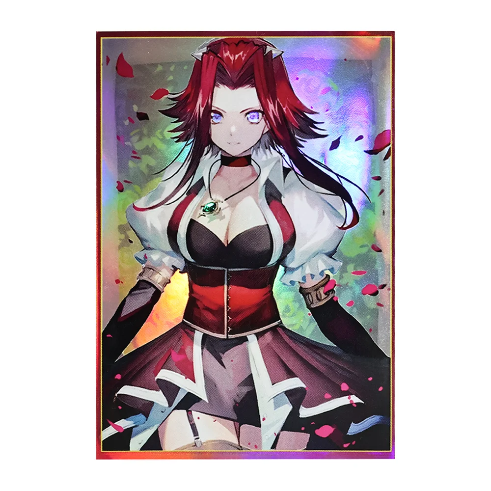 50PCS 63X90mm Akiza Izinski Folie Anime Kartenhüllen Brettspiel Toploading Trading Card Protector für YGO Karten