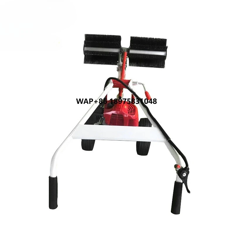 Handheld two-stroke engine Sweeper Artificial grass brush Combing machine