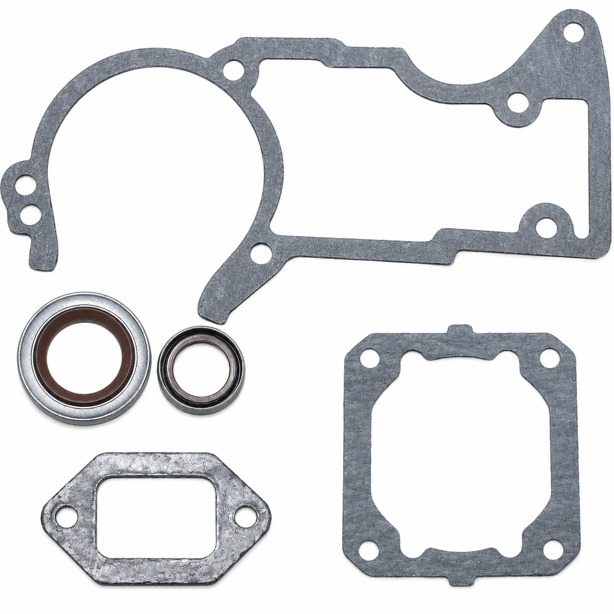 Engine Crankcase Cylinder Muffler Gasket Oil Seal Tune Up Kit For Stihl 044 MS440 Chainsaw 1128 007 1050 Replacement Saw Parts