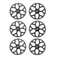 6Pcs Main Gear For Wltoys V911S V977 V988 V930 V966 XK K110 RC Helicopter Airplane Drone Spare Parts Accessories