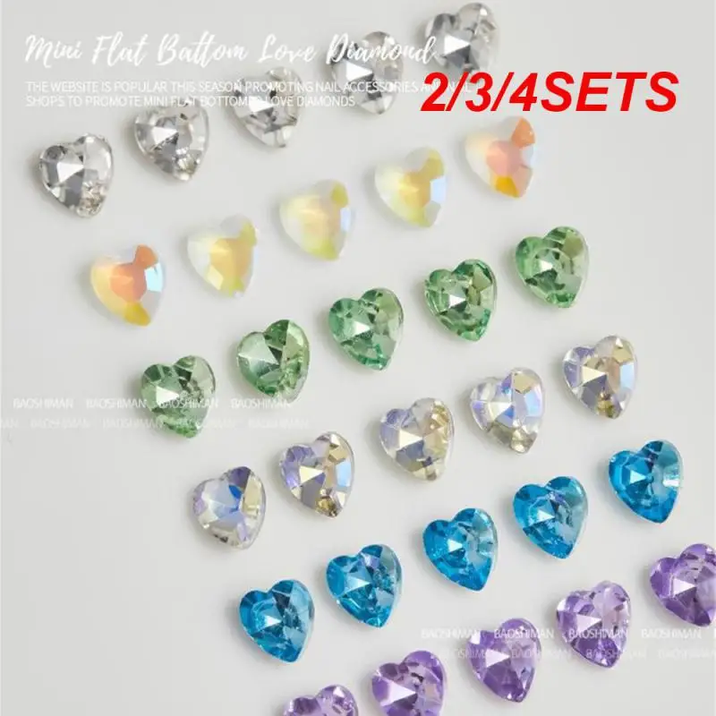 2/3/4SETS Love Jewelry Easy To Operate Long Lasting Effect For Nail Creation 10 Pieces/bag Manicure Tools