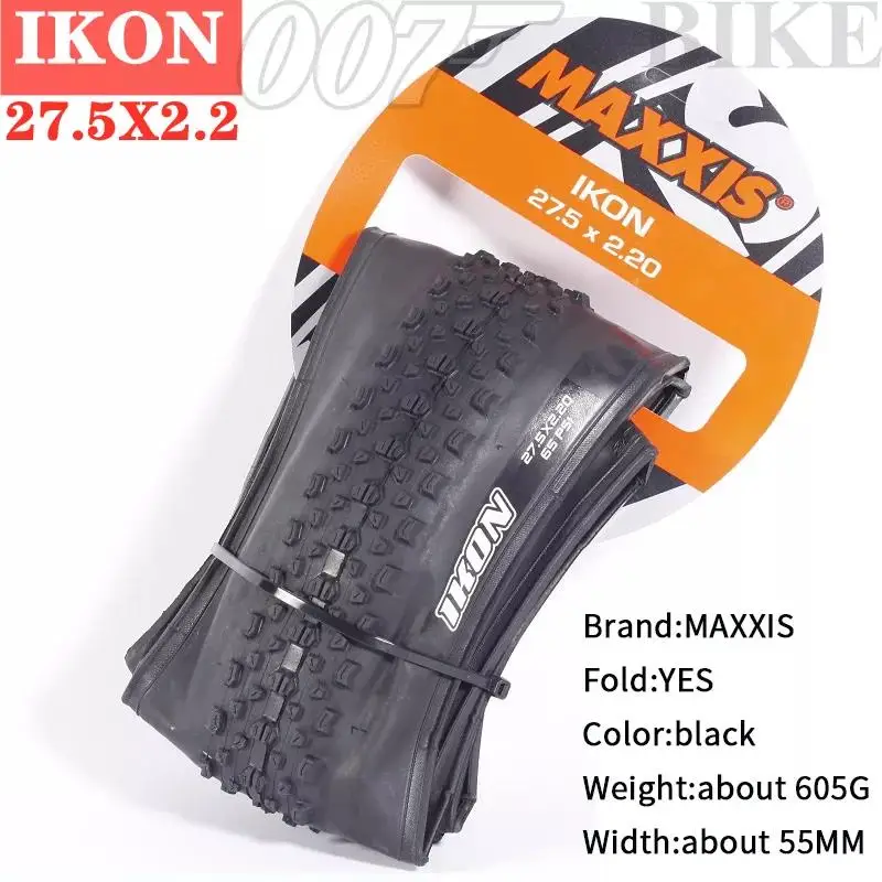 MAXXIS IKON Ordinary foldable tyres 26x2.2 27.5x2.2 29x2.2 are designed for use with outer tyres in a wide range of conditions