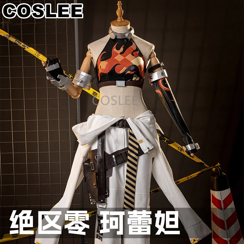 COSLEE [XS-XXL] Zenless Zone Zero Koleda Belobog Cosplay Costume Game Suit Cool Uniform Halloween Party RolePlay Outfit Women