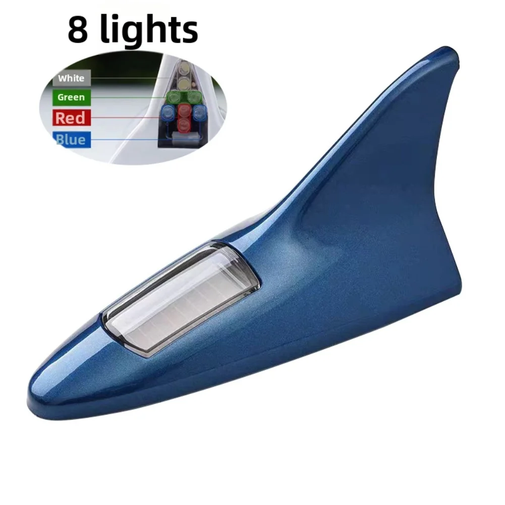 Roof for antenna Modification Blue,gray,gold,red,black,silver,white Solar for antenna Light Tail for antenna Light Anti-build