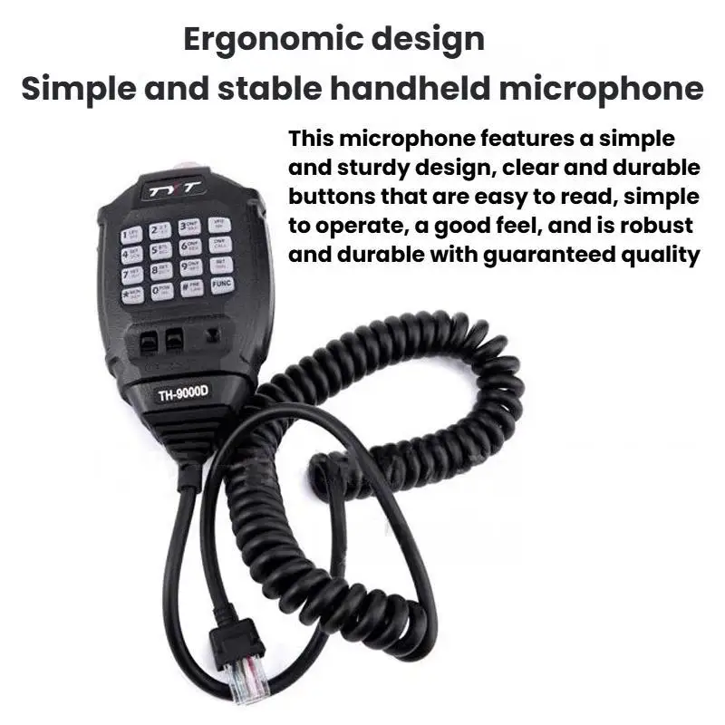 TH-9000D 1-50km High Power Wireless Outdoor Vehicle Two-Way Radio