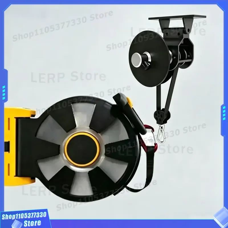 Variable Resistance Flywheel Trainer for Home Gym Outdoor Fitness Strength Training Equipment Eccentric Pulse Centrifuge