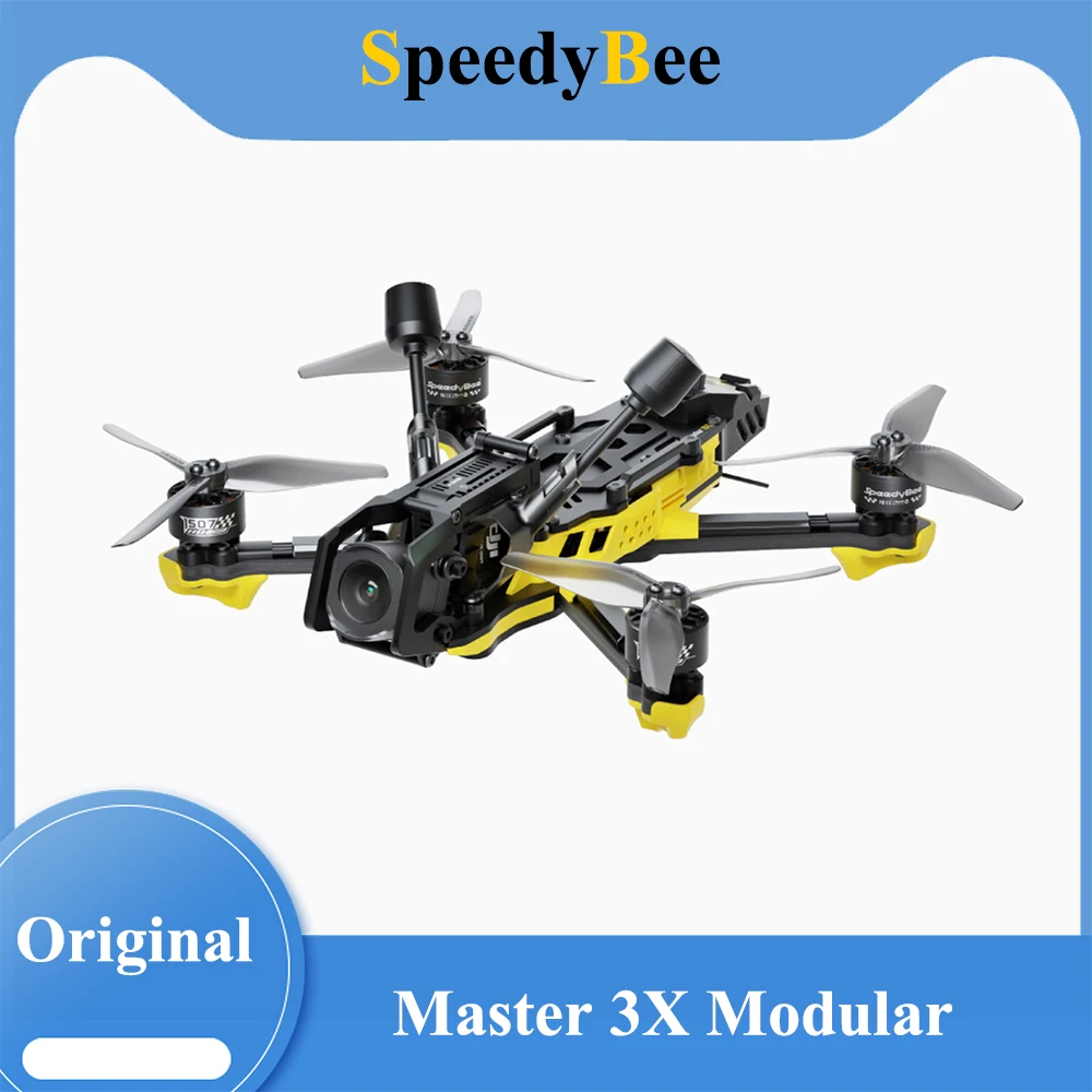 

SpeedyBee Master 3X Modular O4 Pro HD Digital VTX FPV Drone 1507 3600KV FPV