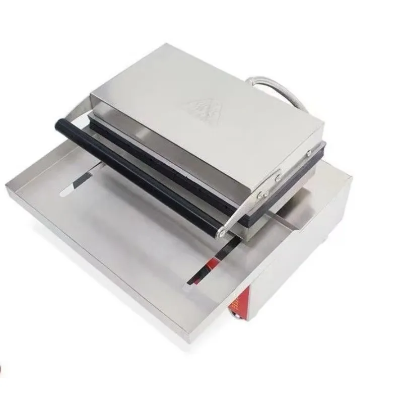 Stainless Steel Christmas Tree Shaped Non-Stick Waffle Maker 110V/220V 50-300/122-572 Adjustable Snack Easy to Operate Timer-HD