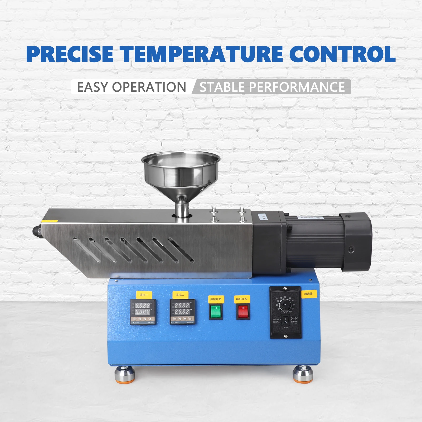 Lab-Grade Desktop Injection Molding & Plastic Extruder – Compact Single-Screw Machine for Polymer Processing