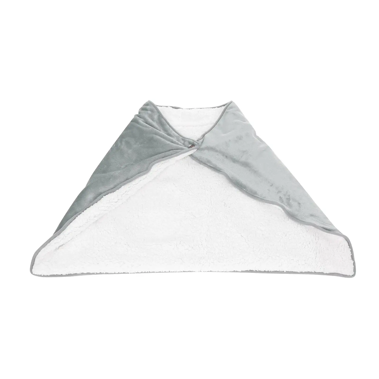 USB Heated Blanket Shawl Flannel 39'' X 27'' Skin-Friendly Thermostat Heating
