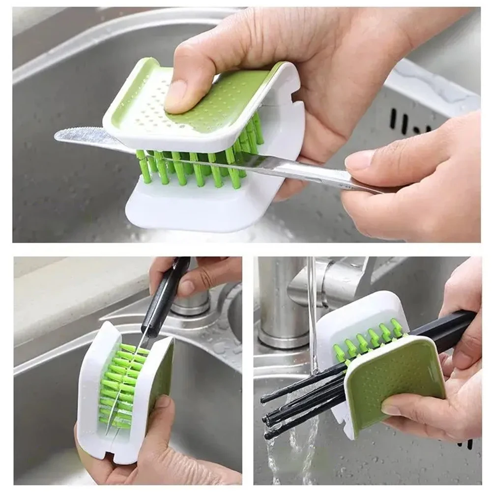 Cepillo de limpieza para cinturones de seguridad de coche, tipo U de doble cara, herramienta especial para limpieza de cinturones de seguridad de coche, bandeja plegable, esponja, cepillo de diamante
