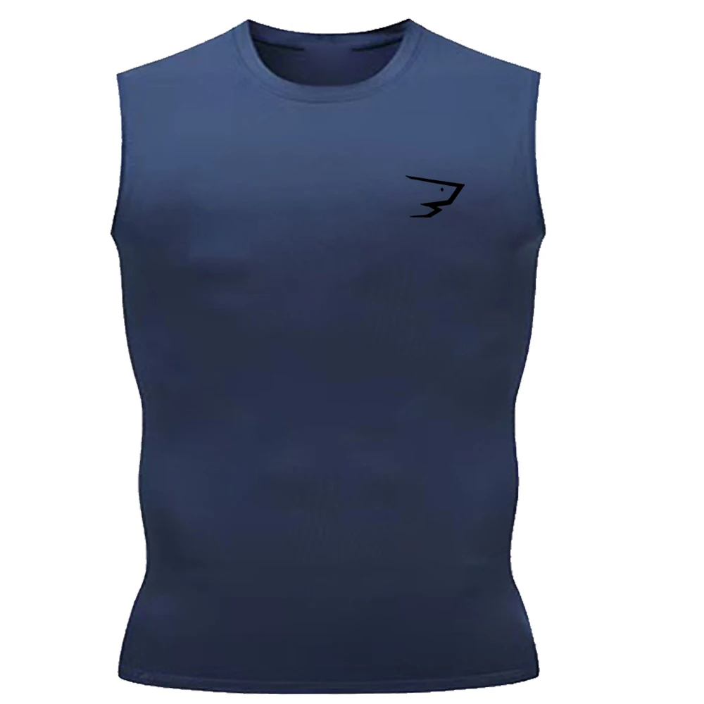 2026 New Model Men's Running Compression Sleeveless Sports Vest, Men's Fitness Sportswear, Running Sportswear, Men's Sportswear