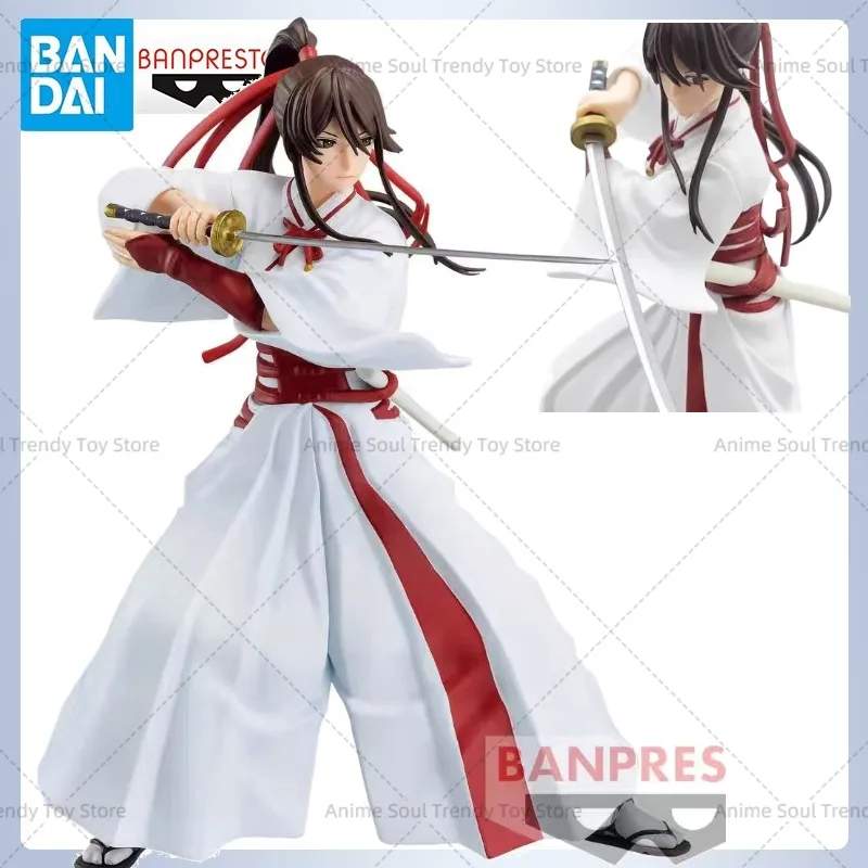 В наличии Bandai Anime Original Banpresto Hell S Paradise Saqie Фигурка Модель Куклы Совершенно новые Персонажи в штучной упаковке Гараж AS
