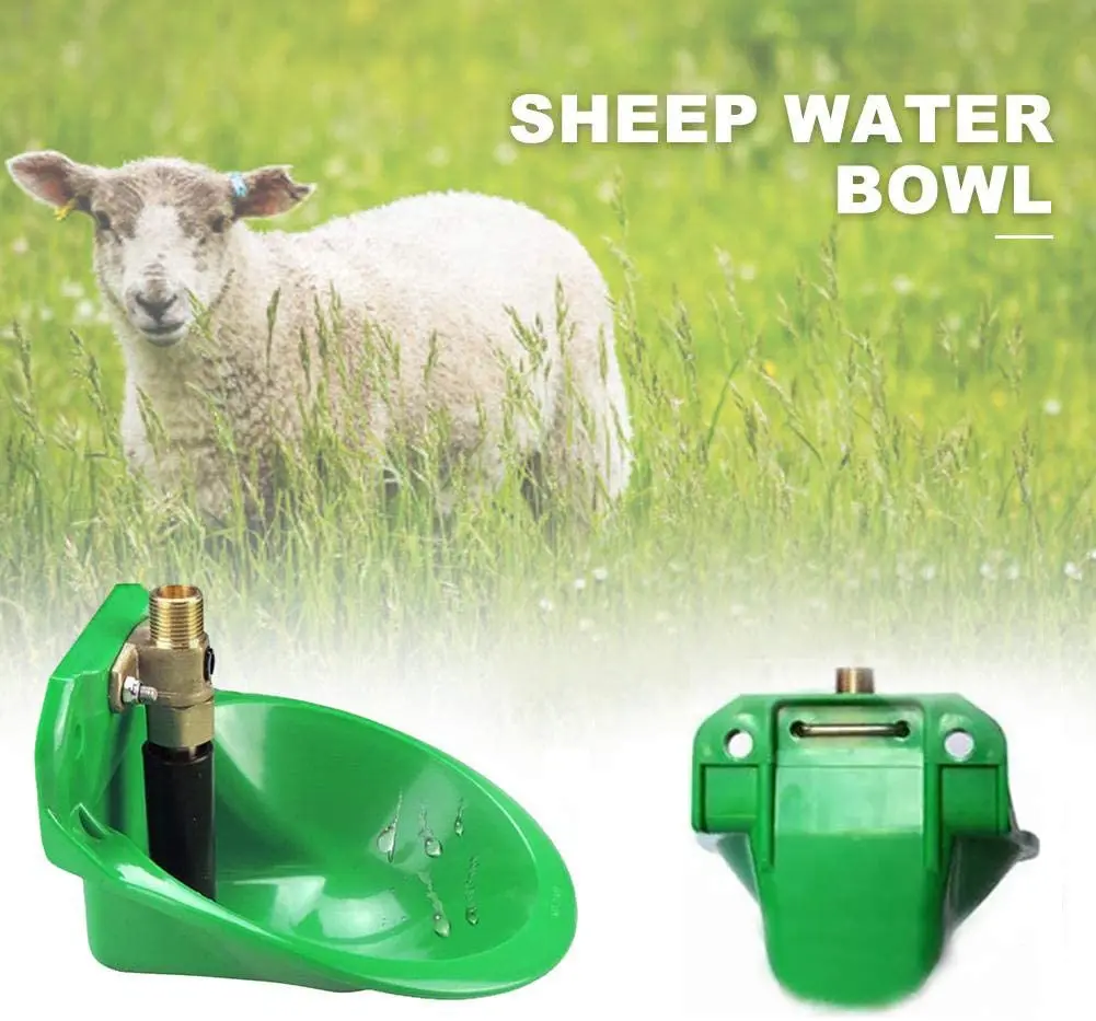 Schafe Automatische Wasser Dispenser Ziege Kupfer Ventil Wasser Schüssel Schafe Trinken Schüssel Armaturen Schwein Wasser Bauernhof Tiere Liefert – Detail 3