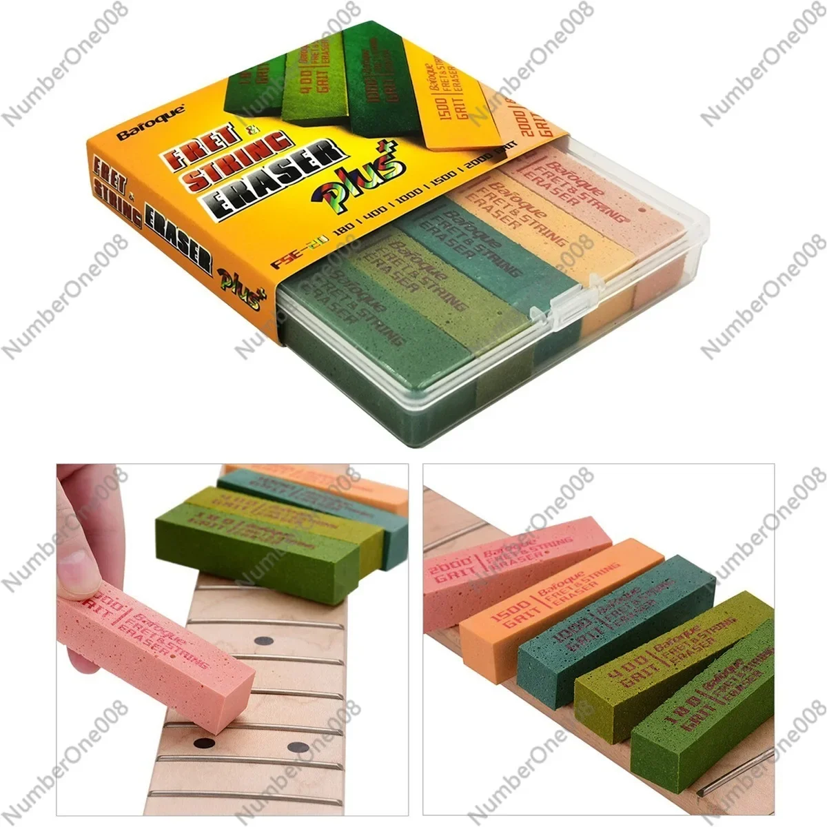 

Барокко, 5 предметов, полированный ластик для гитарной проволоки, полированный очиститель для струн, ластик для удаления ржавчины, полированный