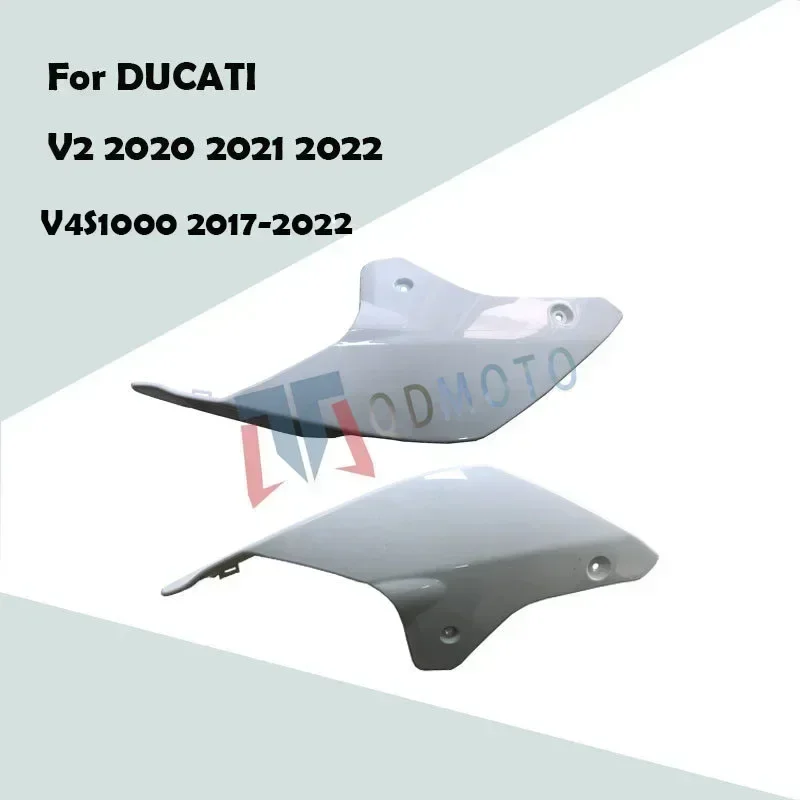 For DUCATI V2 2020 2021 2022 V4S1000 2017-2022 Motorcycle Accessories Unpainted Rear Tail Side Covers ABS Injection Fairing