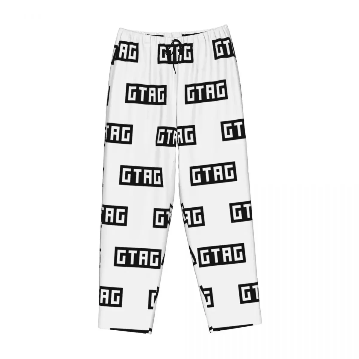 

Custom Unofficial Gorilla Tag "GTAG" Logo Merch Women Pajama Pants Lounge Sleep Sleepwear Bottoms with Pockets