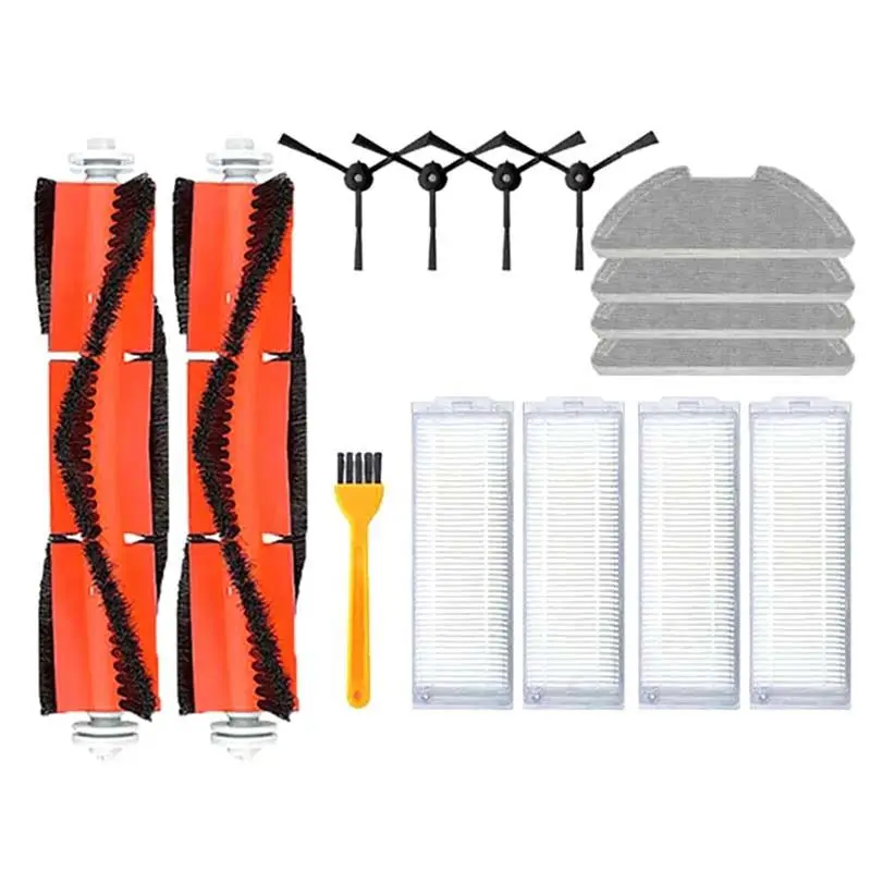 M12K-For Mi Robot Vacuum-Mop 2 Pro/Lite MJST1SHW MJSTL Hepa Filter Mop Cloth Main Side Brush Replacement