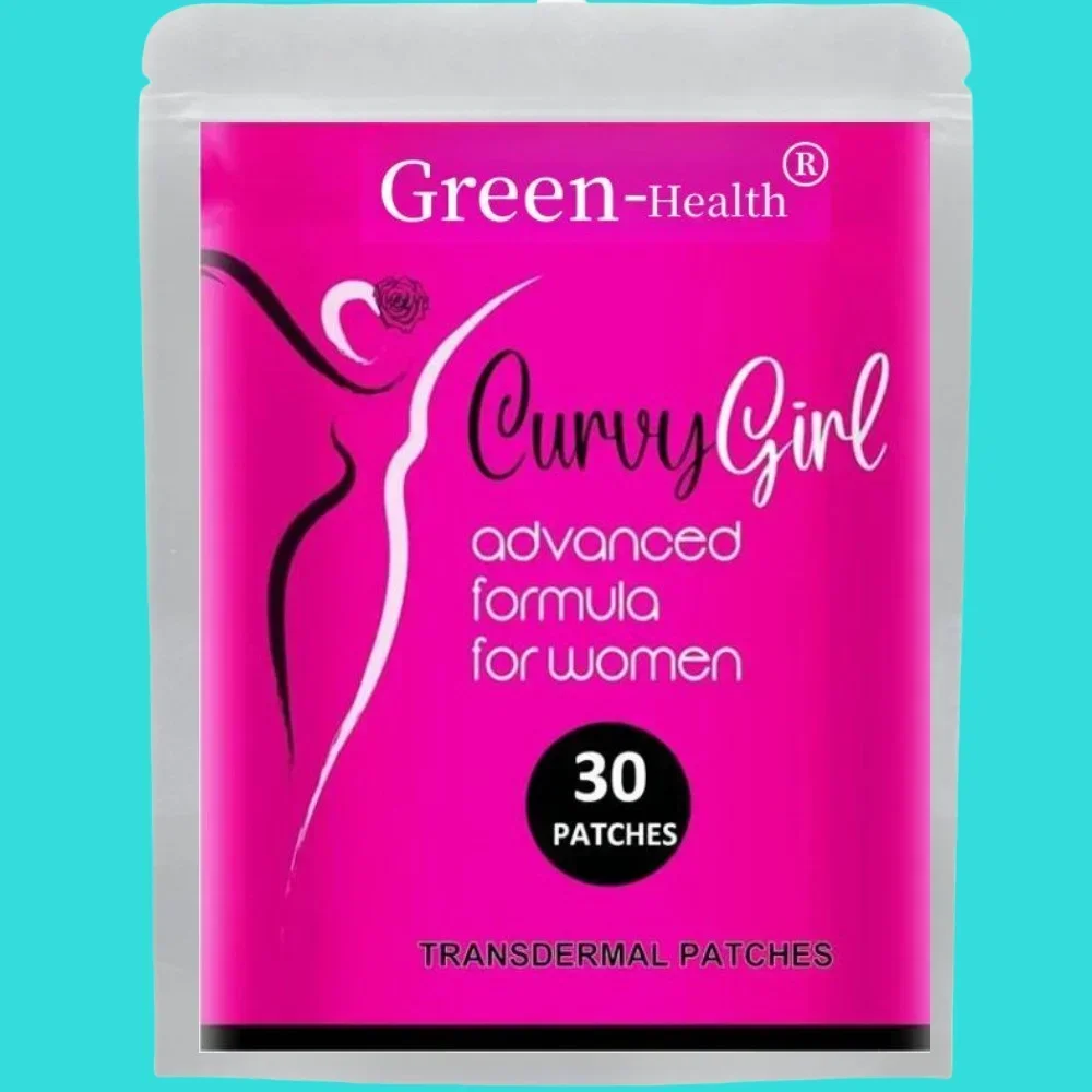 Female Weight Transdermal Patches- Hip and Breast for Women- Get Your Curves Fast 30 Patches