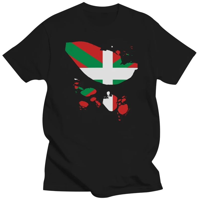 Basque Country Mens T-Shirt Ripped Shirt effect Espana Bilbao Spain Gift Cool Casual pride t shirt men Unisex New Fashion