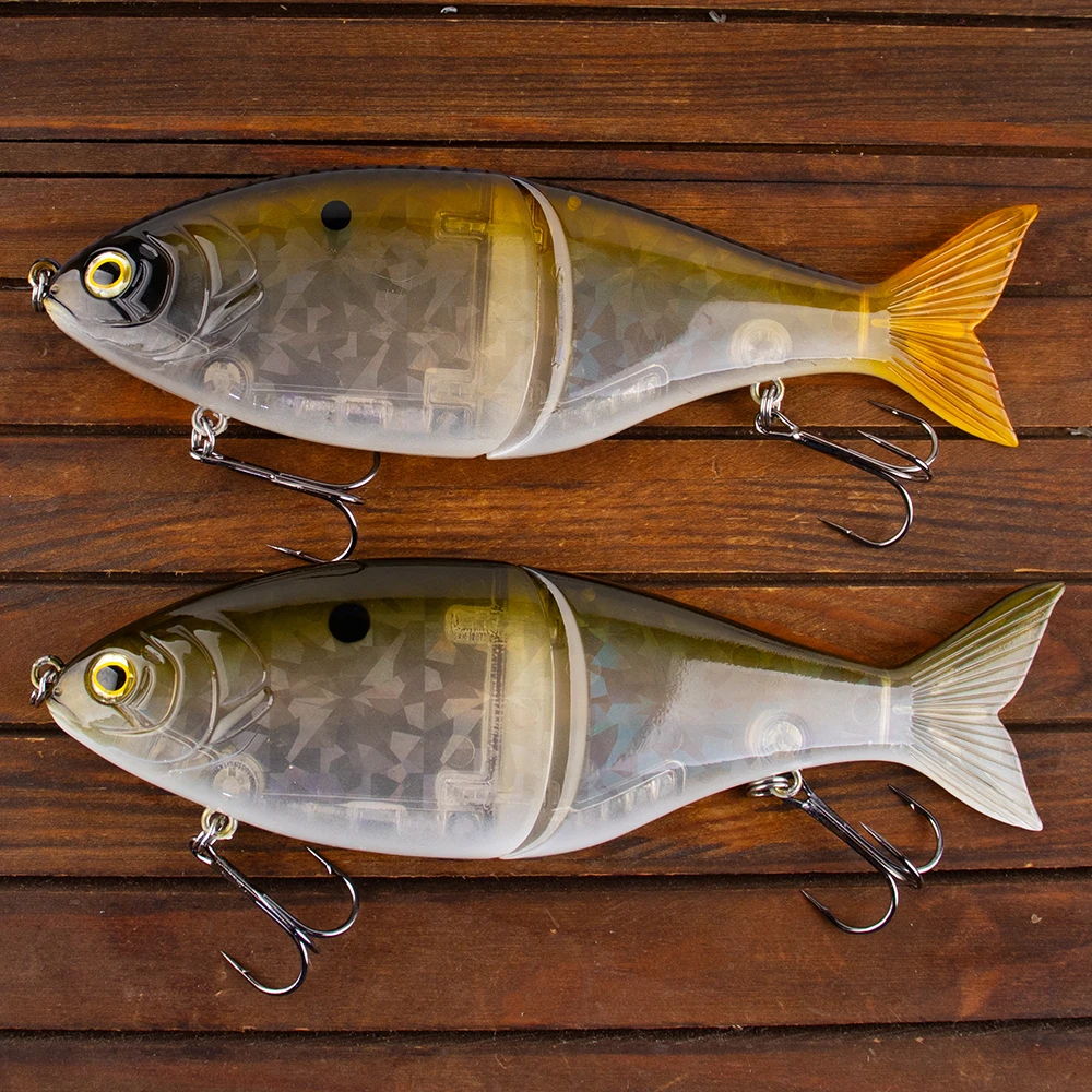 Magnisher Big Game Glide Shad Baits 17,8 cm 82 g langsam sinkende harte künstliche Angelköder GT Fishing Swimbaits Slide Lure Tackle – Detail 10