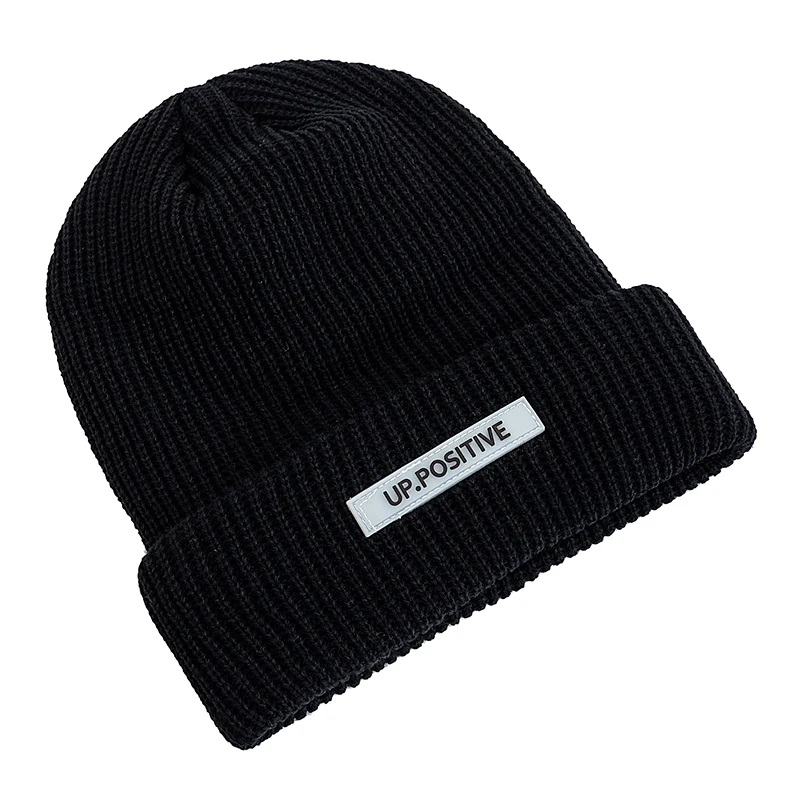 Hot Sale Unisex Daily Beanie Hat Plush Fur Lined Winter Hats For Men Women Keep Warm Knitted Hat Fashion Solid Ski Winter Cap