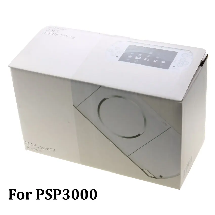 Zestaw JCD 10 dla PSP3000 PSP2000 PSP1000 nowe pudło do pakowania karton do pakowania z instrukcją i wkładką do konsoli PSP 1000 2000 3000