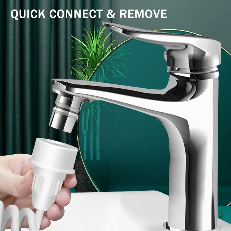 New Faucet Oral Irrigator Portable Teeth Cleaner Dental Water Flosser Pressure Adjustable Water Pick Jet Flossing No Need Charge view 4