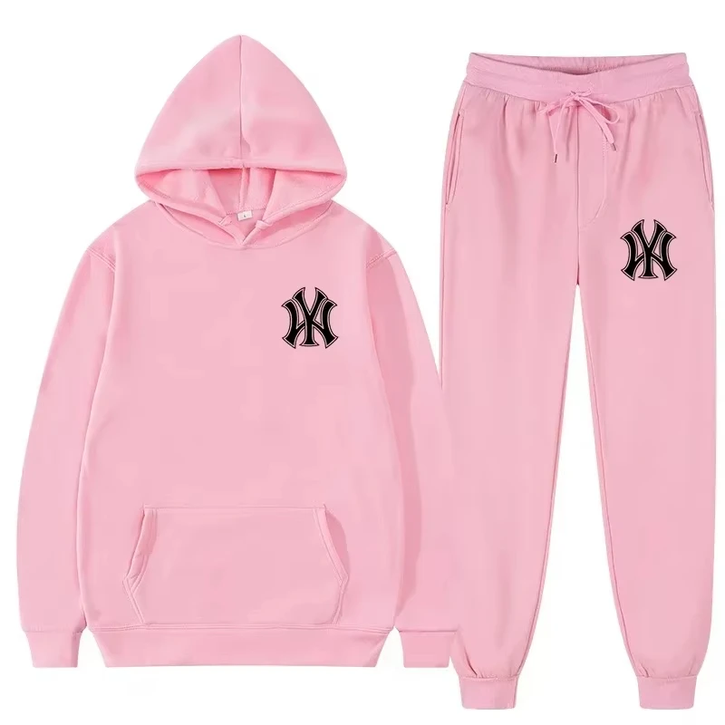 2026 New Men Casual 2Pcs Tracksuit Hoodie & Jogger Pants Fashion Male Sport Outfit For Autumn Winter Daily Wear view 5