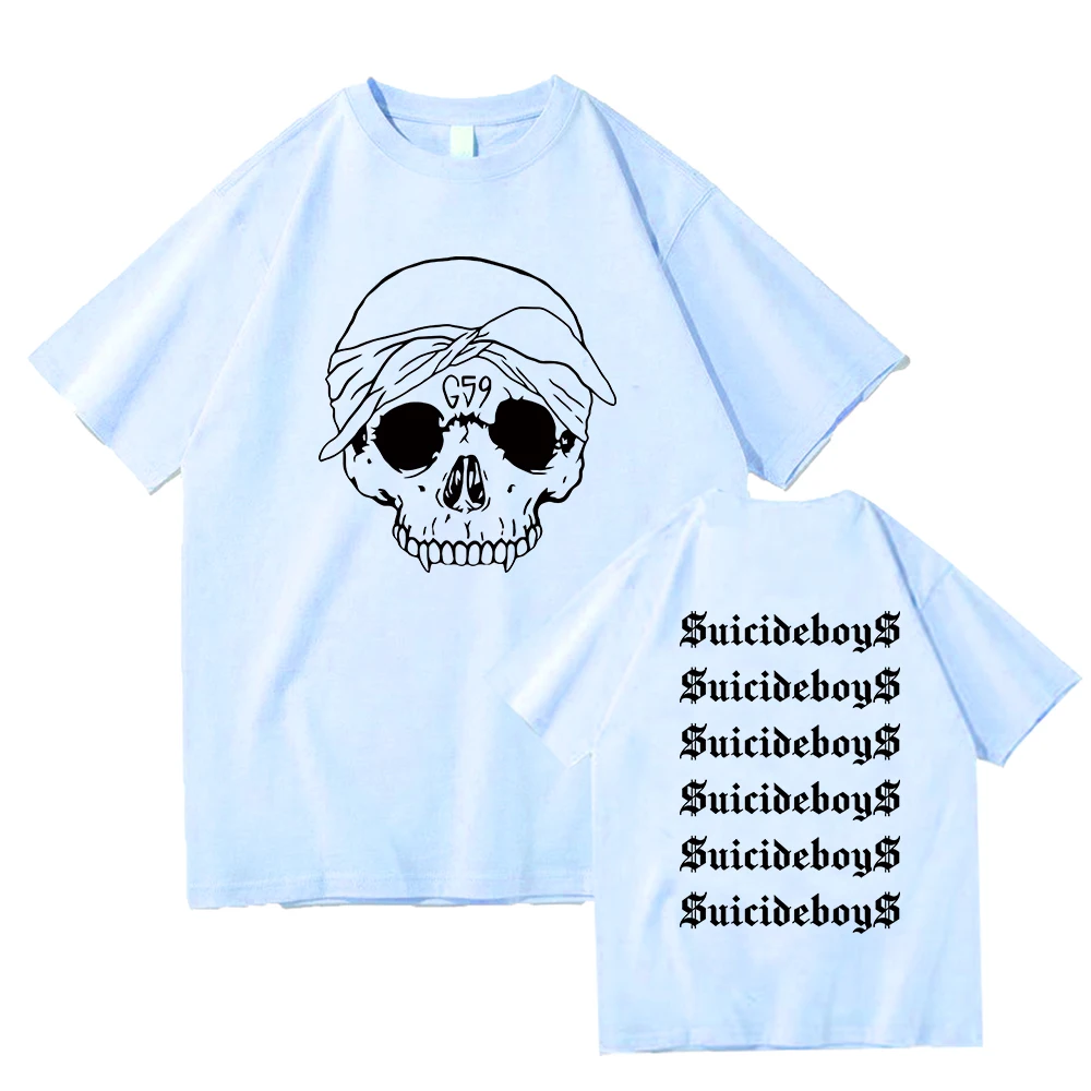 Suicideboys G59 T Shirt Men Fashion Hip Hop T-Shirt Oversized Short Sleeve T-Shirts Streetwear