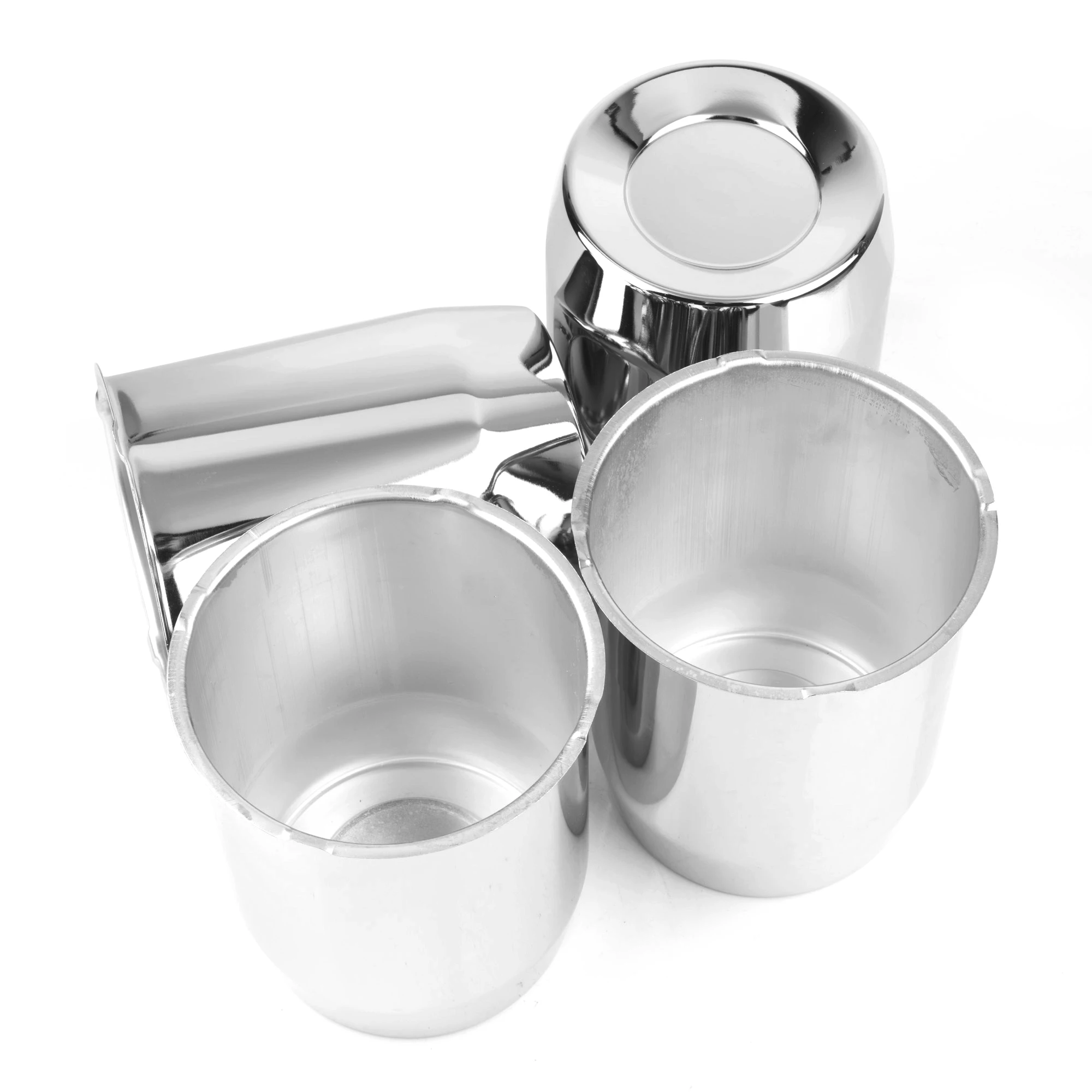 Tapas centrales de empuje para ruedas de remolque y camión, orificios centrales de carbono alto de 130 pulgadas, 2/4 piezas, 5,15mm/163 ", 6,42mm/5,15", H 5,15