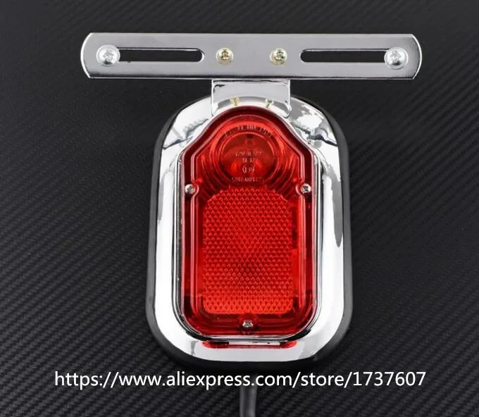 1pcs Motorcycle accessories Harley locomotive retro tail lights motorcycle modified brake taillights electric car rear taillight