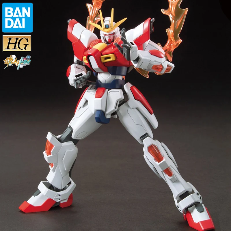 

Bandai Assembling Model Gundam Build Fighters Hg Hgbf 18 1/144 Build Burning Gundam Toy Collect Boy Gift