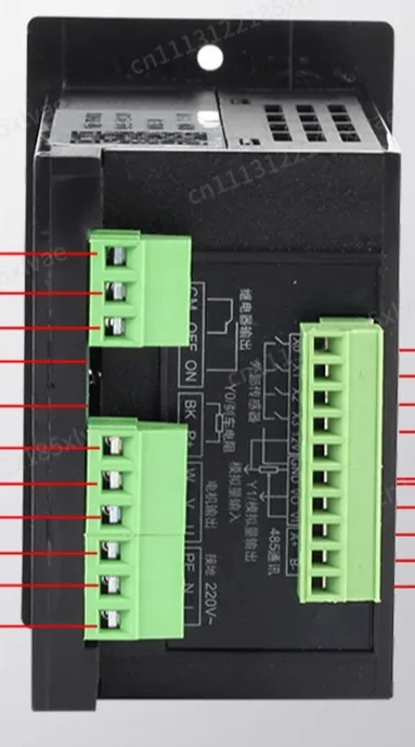 New Frequency Inverter 1500W RS485 Motor Driver 0.75KW MCU Single Phase 220V Input Three Phase Output 0.4KW 1.5KW