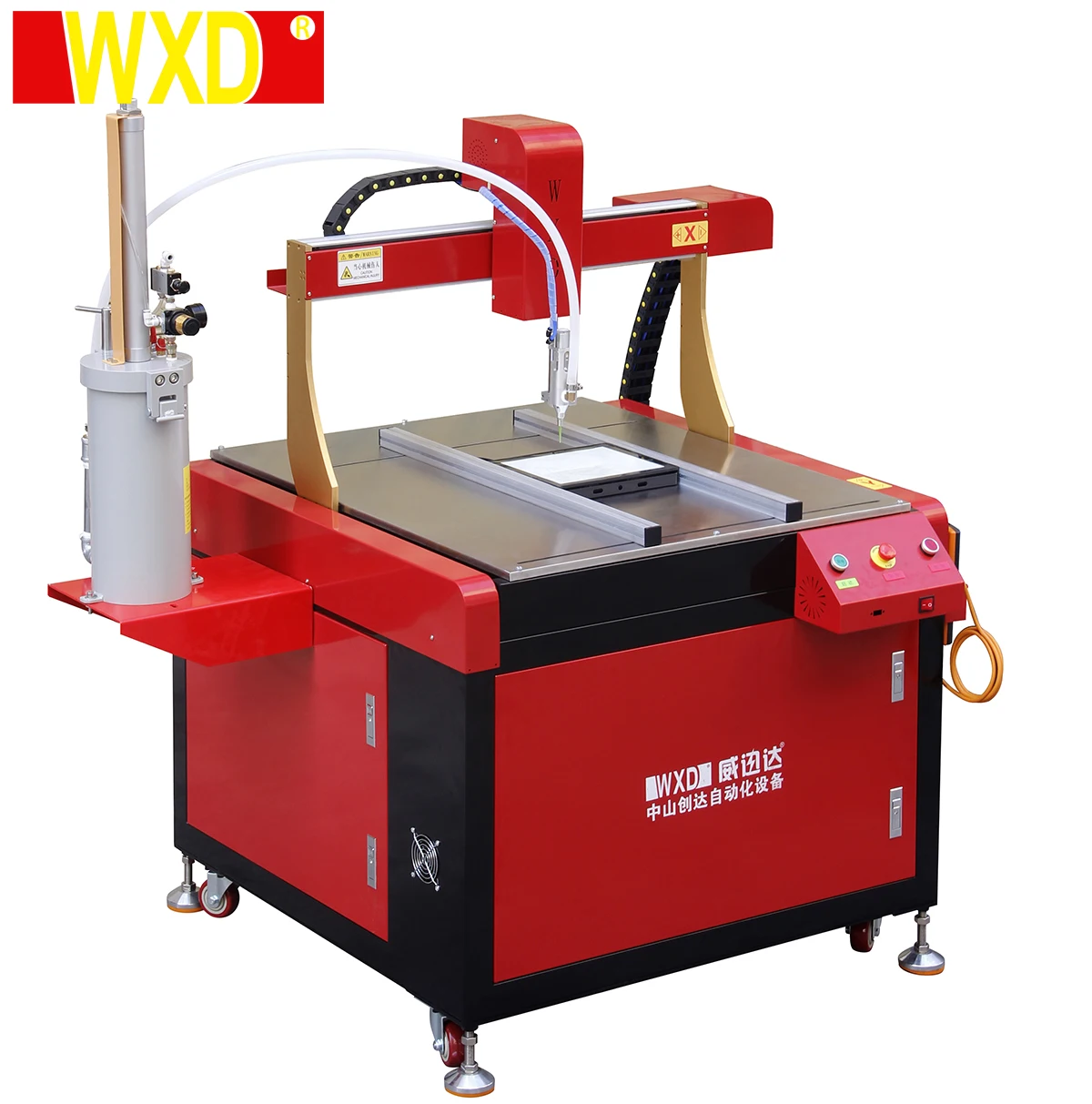 

glue dispensing equipment Inductor Capacitor Potting Machine Automatic AB Glue Dispensing equipment, glue potting machine