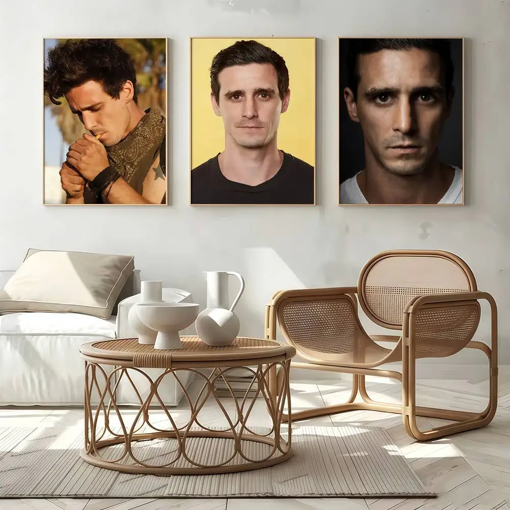 Famous Actor J-James R-Ransone Poster Stickers Art Print Retro Vintage Wall Decor HD Living Room Home Office Gift Occasion