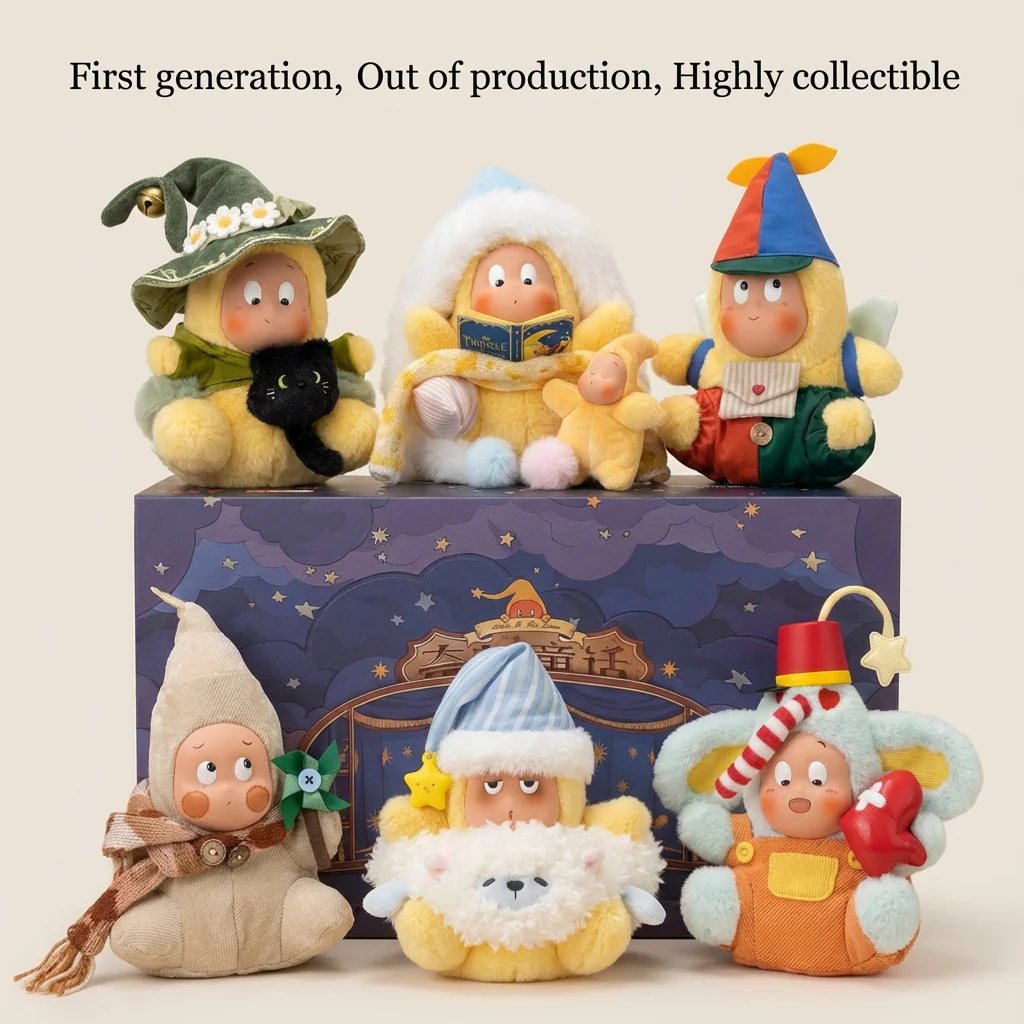 

Первое поколение плюшевых глухих коробок серии «Звездный человек» в стиле фэнтези сказки вынослив. Куклы, подарки для девочек, куклы