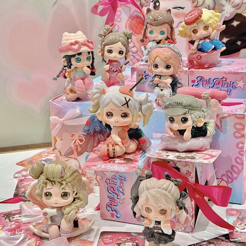 

Heyone Black Play All Pink Day Pink Anniversary Series OONA Second Generation Blind Box Trendy Toy Mystery Box