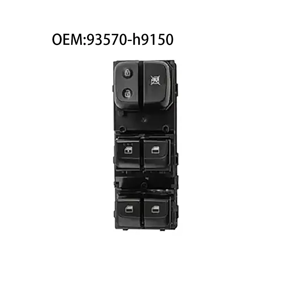 

Автомобильные аксессуары 93570-h9150, левый автоматический главный переключатель окна со стороны водителя для 2018 2019 2020 Kia Rio, кнопка управления питанием