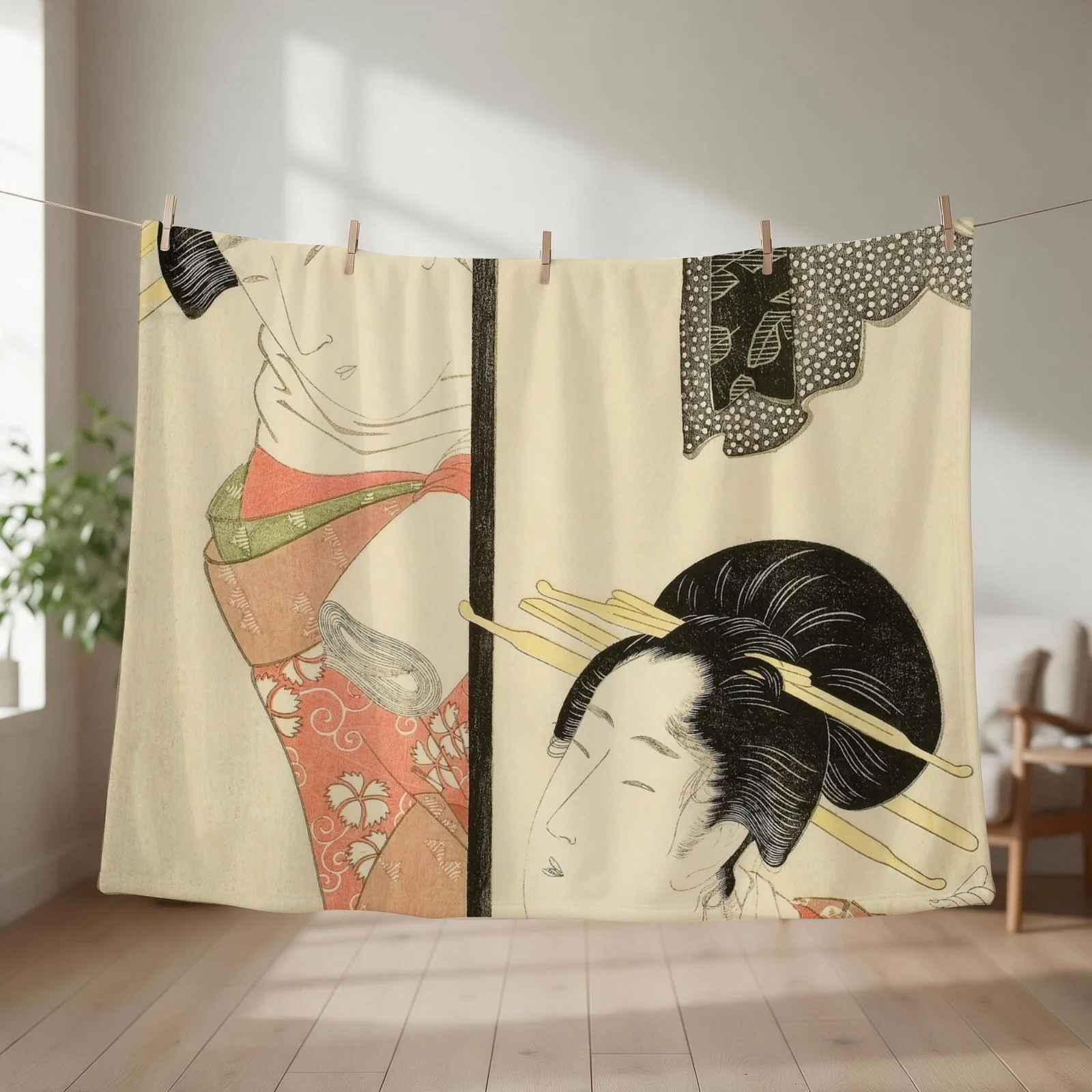 Hour of the Ox Throw Blanket Sofa Heavy Beautifuls Multi-Purpose Blankets