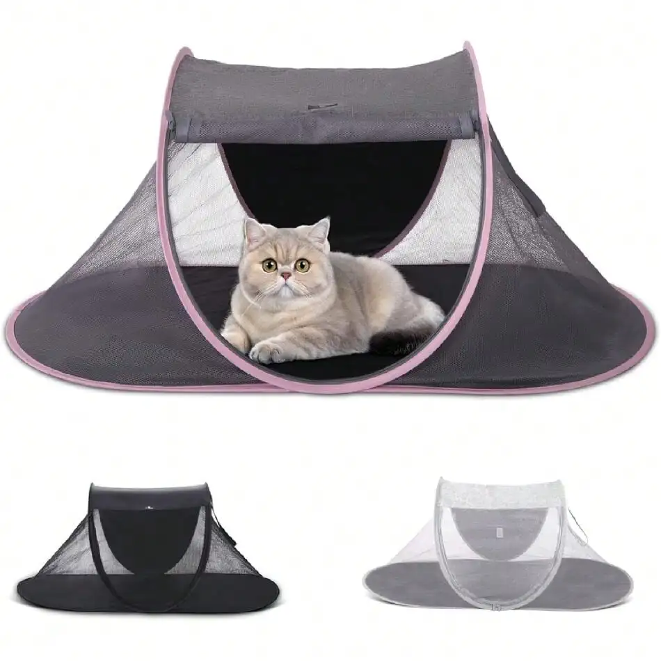 

Pop Up Cat Playpen, Pet Enclosure Suitable Birds And Small Animals Pink,28012891