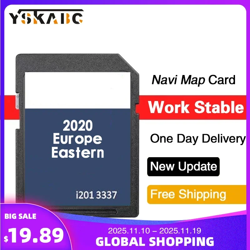 

Sat Nav for Volkswagen Navi SD Card FX V12 RNS 310 Europa Ost deutscher Handler Blit East Europe Car GPS Memory Card