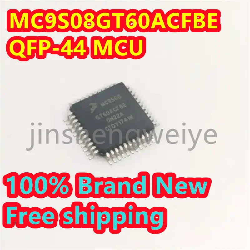 1~5PCS MC9S08GT60ACFBE MC9S08GT60 QFP-44 8-bit Microcontroller MCU 100% Brand New with Free Shipping