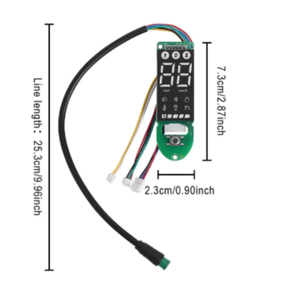 

Приборная панель для электросамоката Xiaomi Mi4 и Mi4 Lite, дисплей, плата управления, запчасть для замены